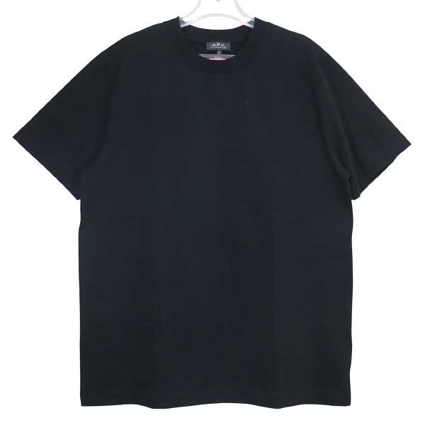 A.P.C. アーペーセー PACKE TEE 25082-1-97831 パック Tシャツ ブラック ショートスリーブ 半袖 カットソー サイズXL Sepk拍卖