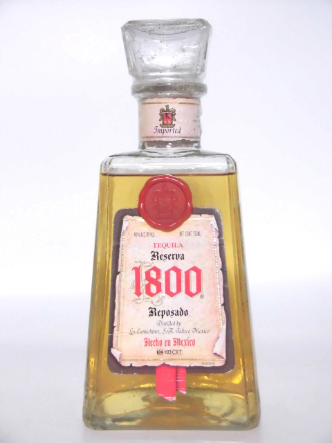 【L2】レセルバ 1800 レポサド 00年代 旧ボトル【Tequila Reserva 1800 Reposado】拍卖