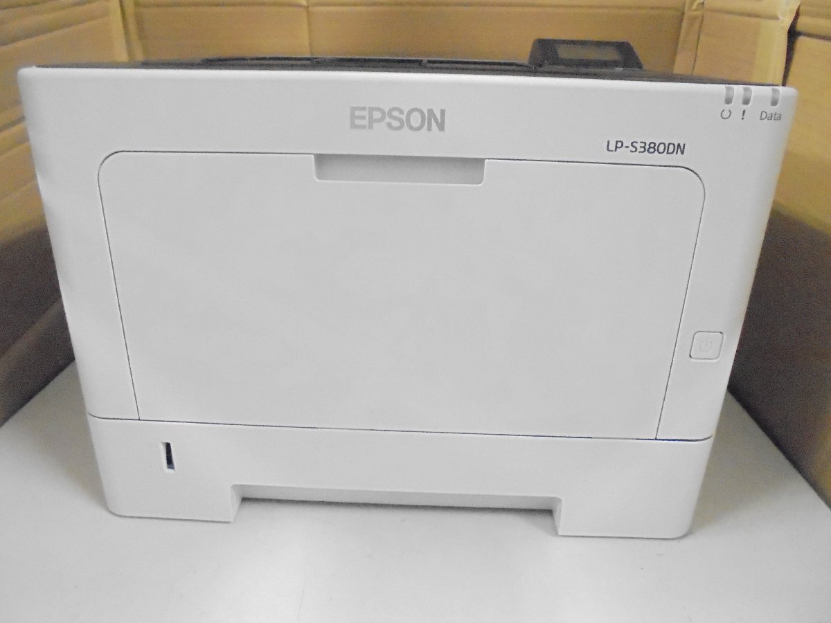 ◎中古レーザープリンタ エプソン【EPSON LP-S380DN】トナー/現像ユニットなし・感光体ユニット付き◎2509131拍卖