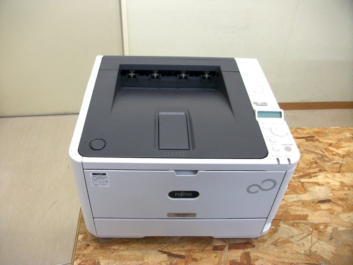 ★ 中古レーザープリンタ / FUJITSU XL-4405 /印字枚数:68,903枚 / 自動両面印刷対応 / 中古使用済みトナー・ドラム付き ★拍卖