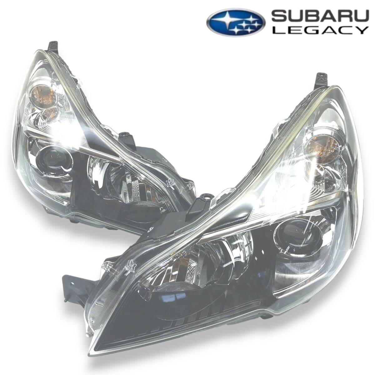 ☆美品 レガシィ BRG BRM BRF BMG BMM 後期 純正 HID ヘッドライト インナーブラック KOITO100-20061 4N バラスト/バーナー 即決/即納☆拍卖