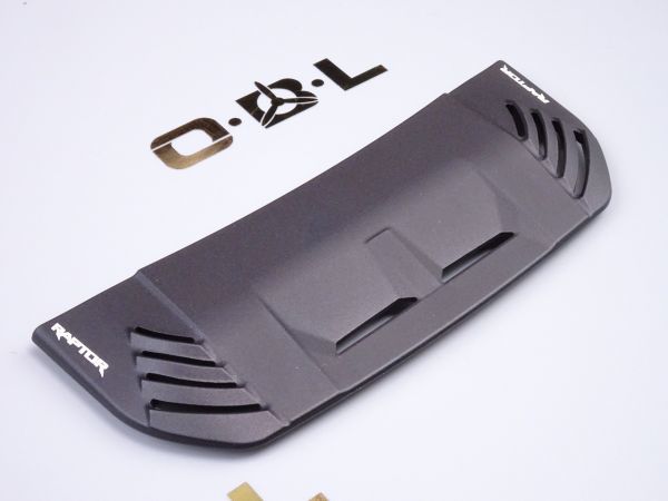 H-TECH 製 RC 1/10 Traxxas TRX4 Bronco Aluminum Metal Hood Raptor Type TRX4 ブロンコ アルミメタルボンネット「ラプタータイプ」拍卖