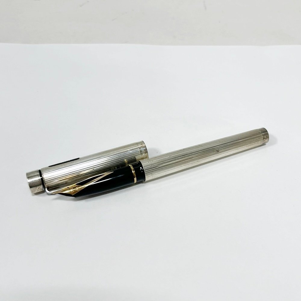 YA1H SHEAFFER シェーファー TARGA タルガ 1004 ペン先14K スターリングシルバー 万年筆拍卖
