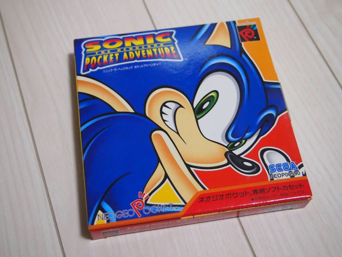 未開封新品 美品 未使用 SNK ネオジオポケット ソニック・ザ・ヘッジホッグ ポケットアドベンチャー NeogeoPocket Sonic拍卖