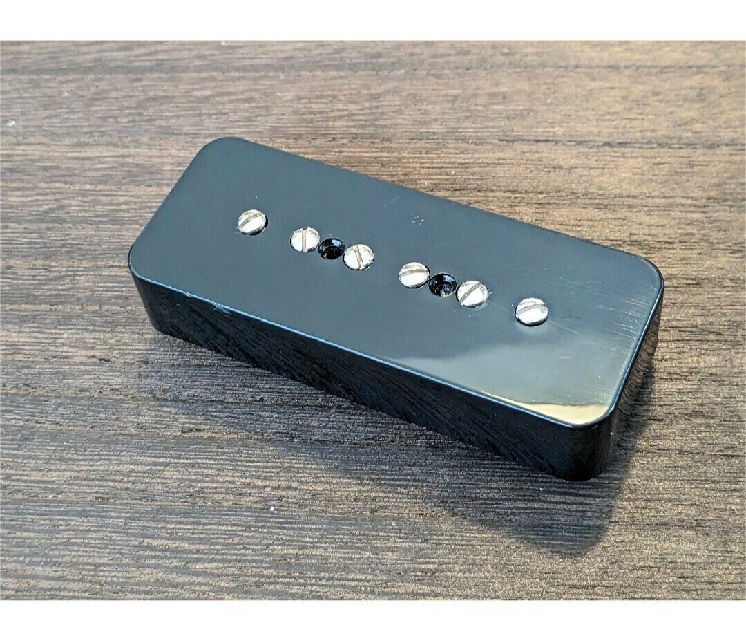 P-90 タイプ ピックアップ 50ピッチ ソープバー ブラック拍卖