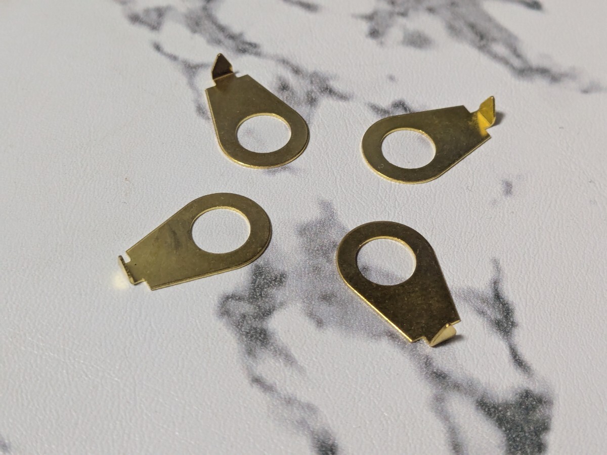 ポイントワッシャー × 4 ギター ベース 金色拍卖