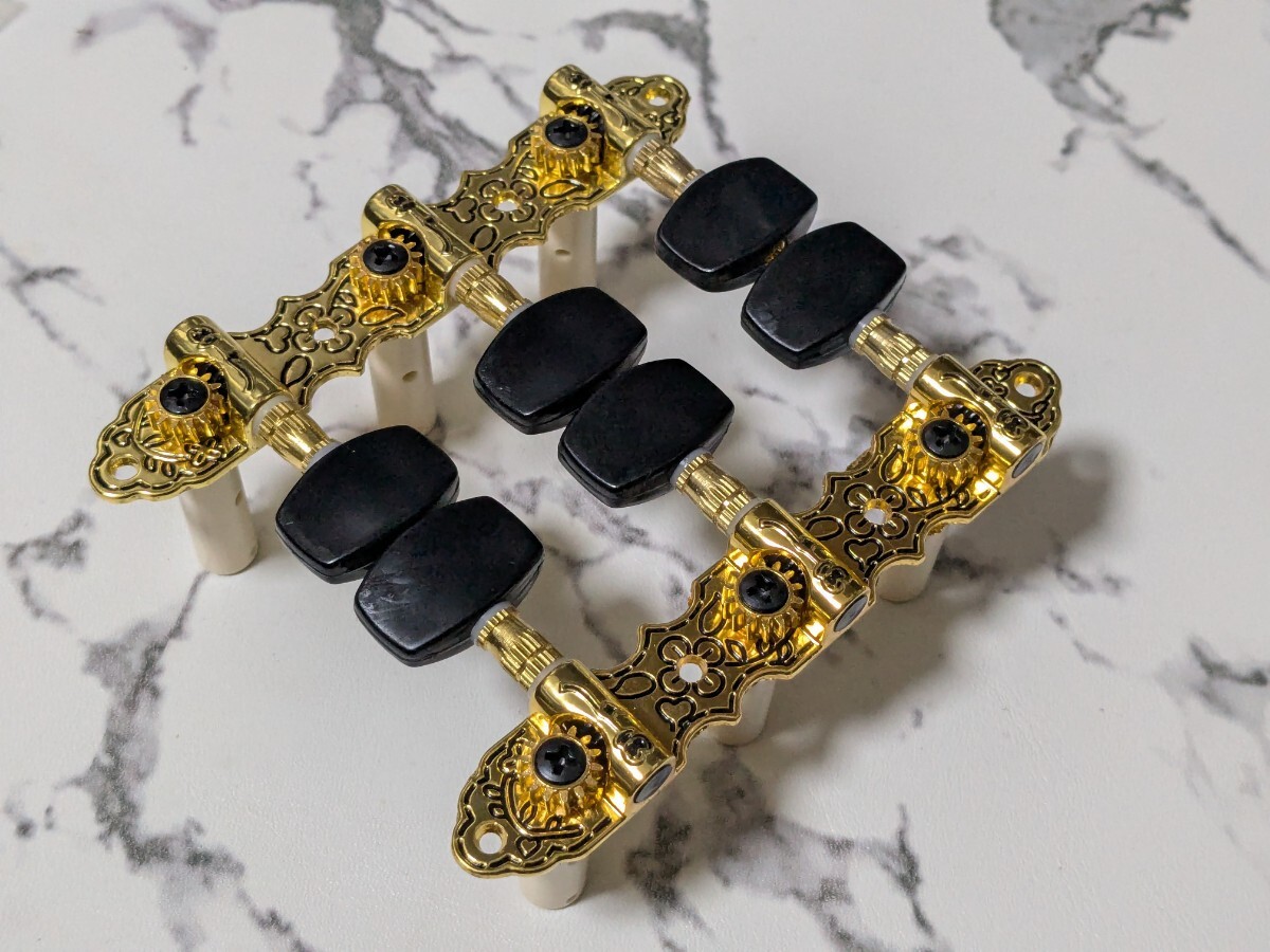 クラシックギター用 ペグ 未使用品 ゴールド拍卖