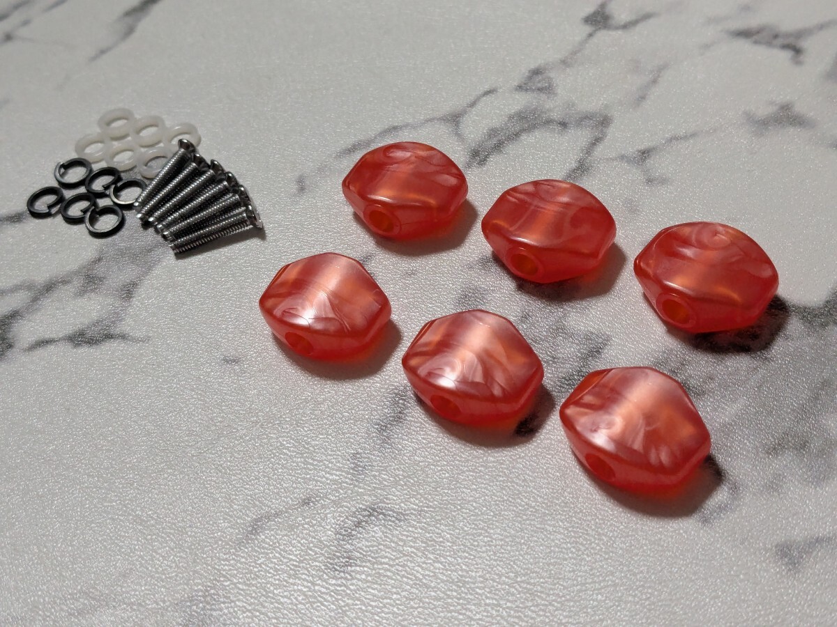 ペグボタン 6個 ミニボタン パーロイド 拍卖