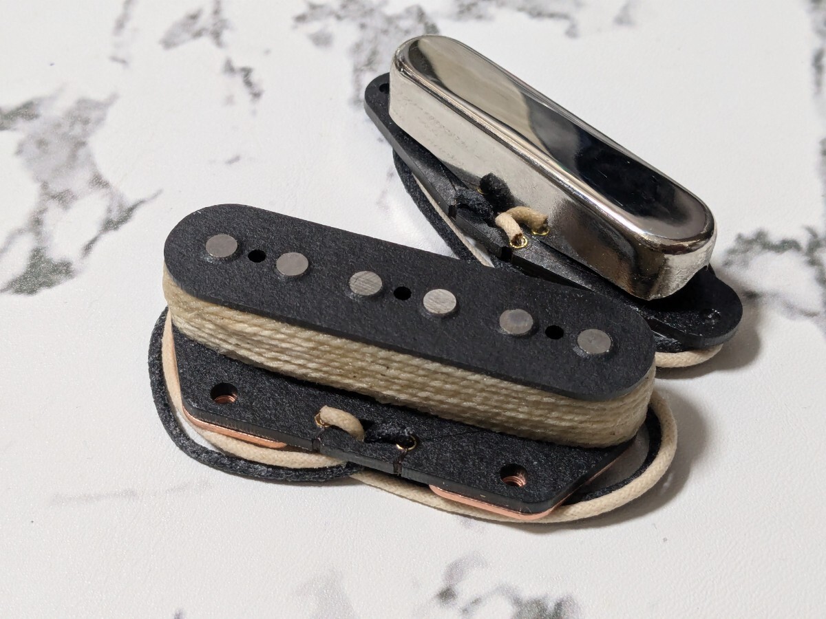 アルニコV ピックアップ セット テレキャスター クロスワイヤー ファイバーボビン拍卖