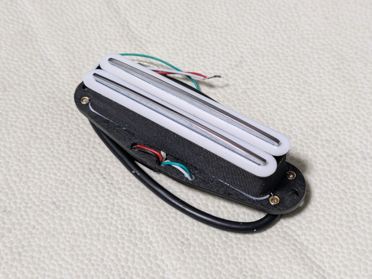 アルニコ2 ダブルブレードタイプ ハムバッカー ピックアップ オープン 白 色拍卖