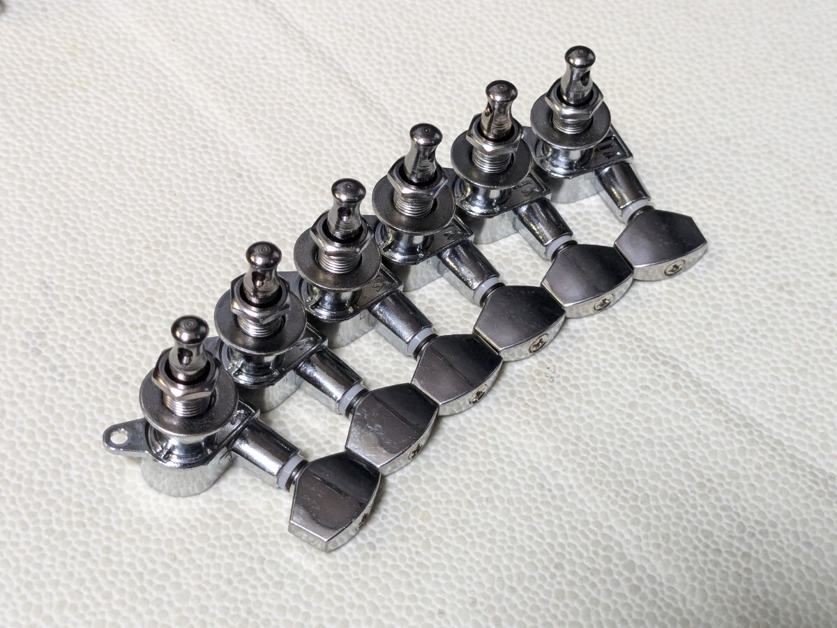 ギター用 ペグ 片側6連 未使用品 リバース拍卖