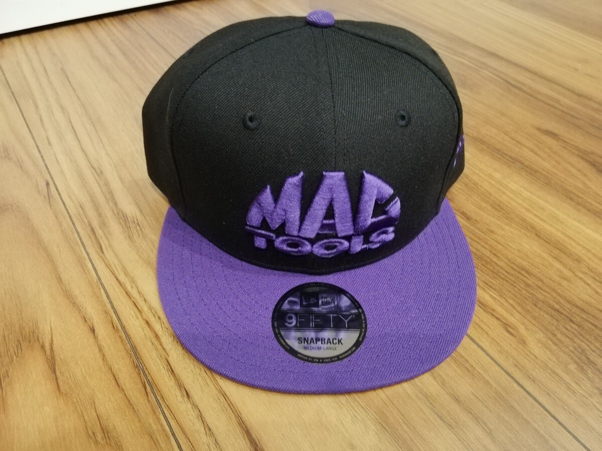 ★★新品未使用品★★MAC TOOLS マックツール NEW ERA ニューエラ9FIFTY ブラック/パープル★★数量限定★★コラボキャップ 帽子拍卖