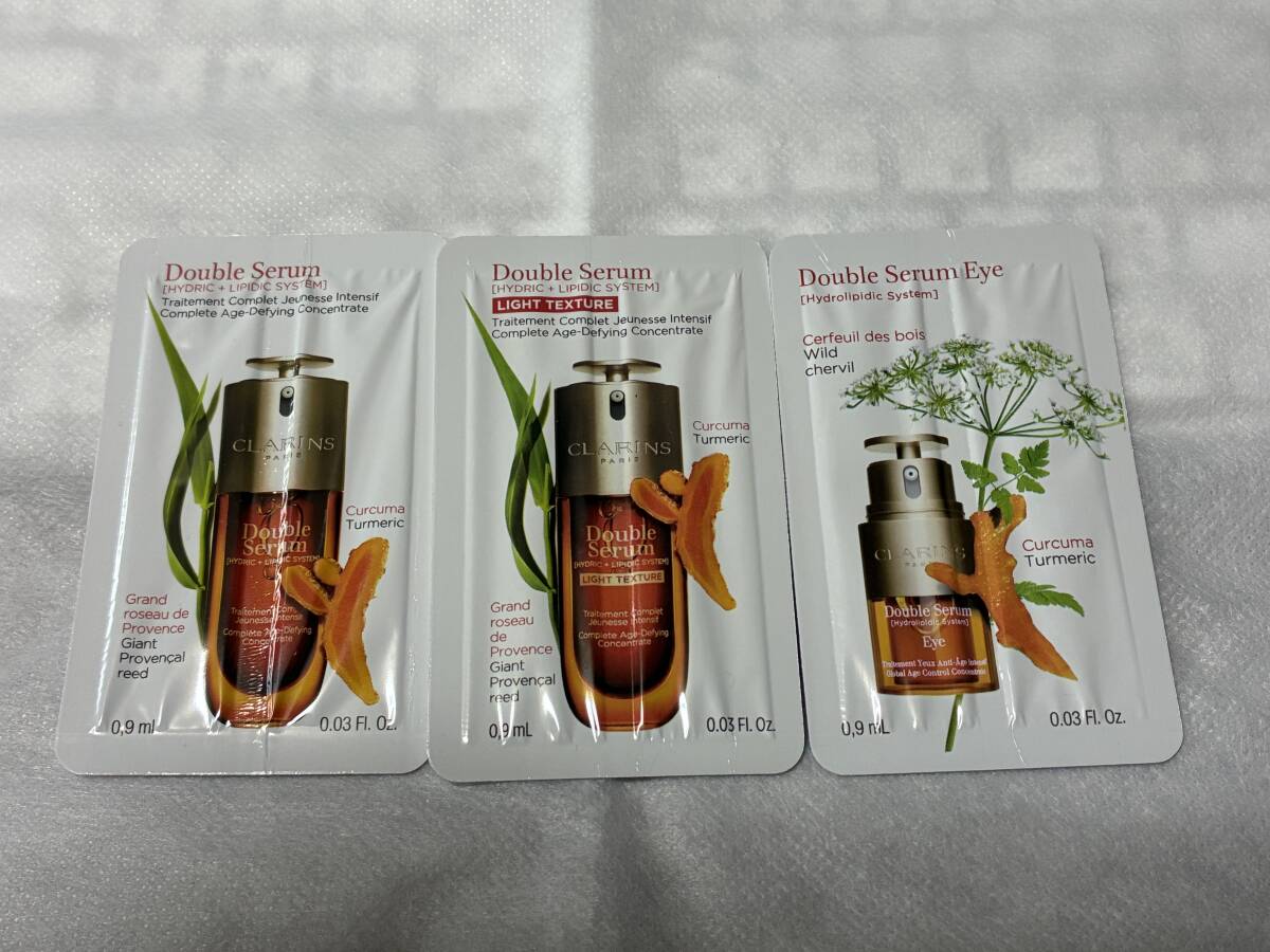 ☆クラランス ダブル セーラム(ADC、ADC ライト)&ダブル セーラム アイ サンプル 未使用・送料無料拍卖
