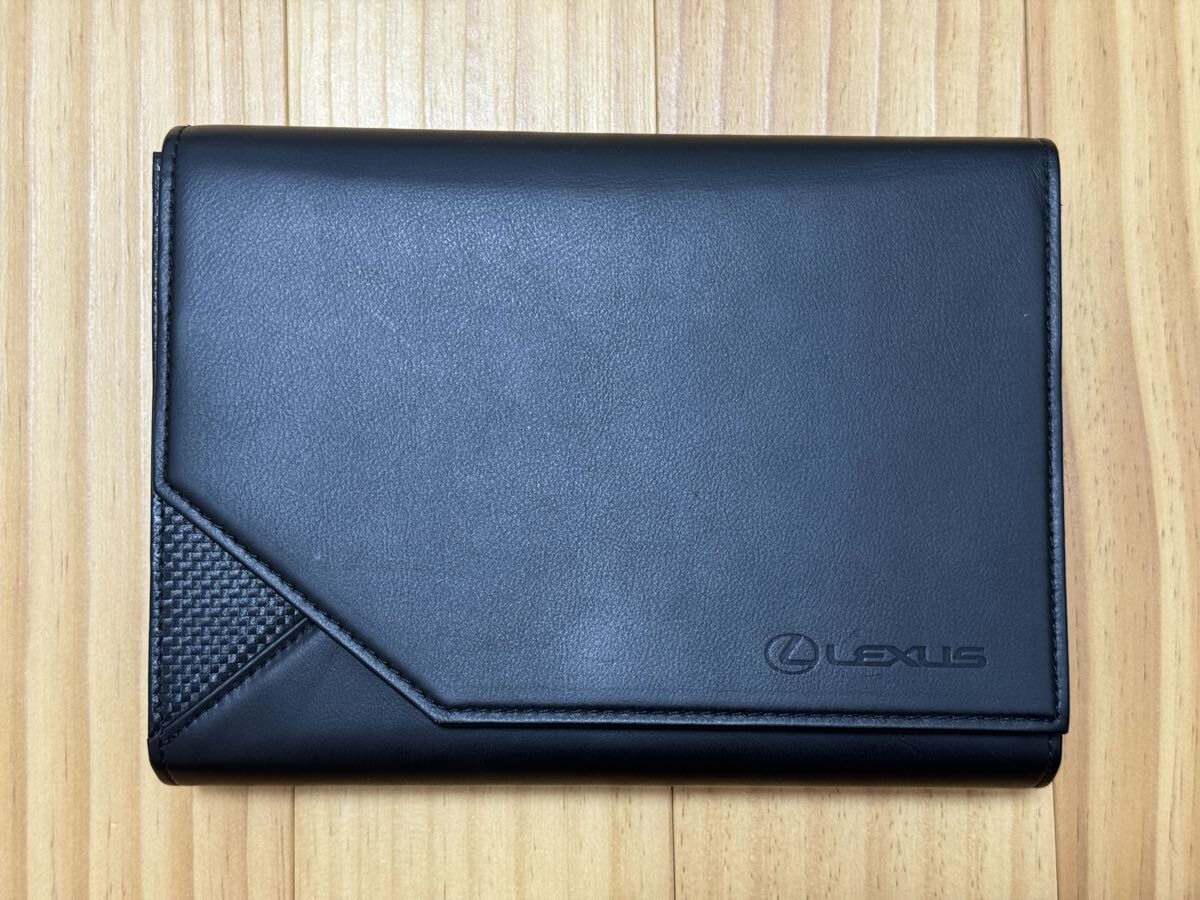 レクサス 純正 車検証入れ 車検証ケース 取扱説明書入れ 取扱 説明書 ブックケース 書類入れ 取説ケース 初期 LS GS IS SC LEXUS拍卖