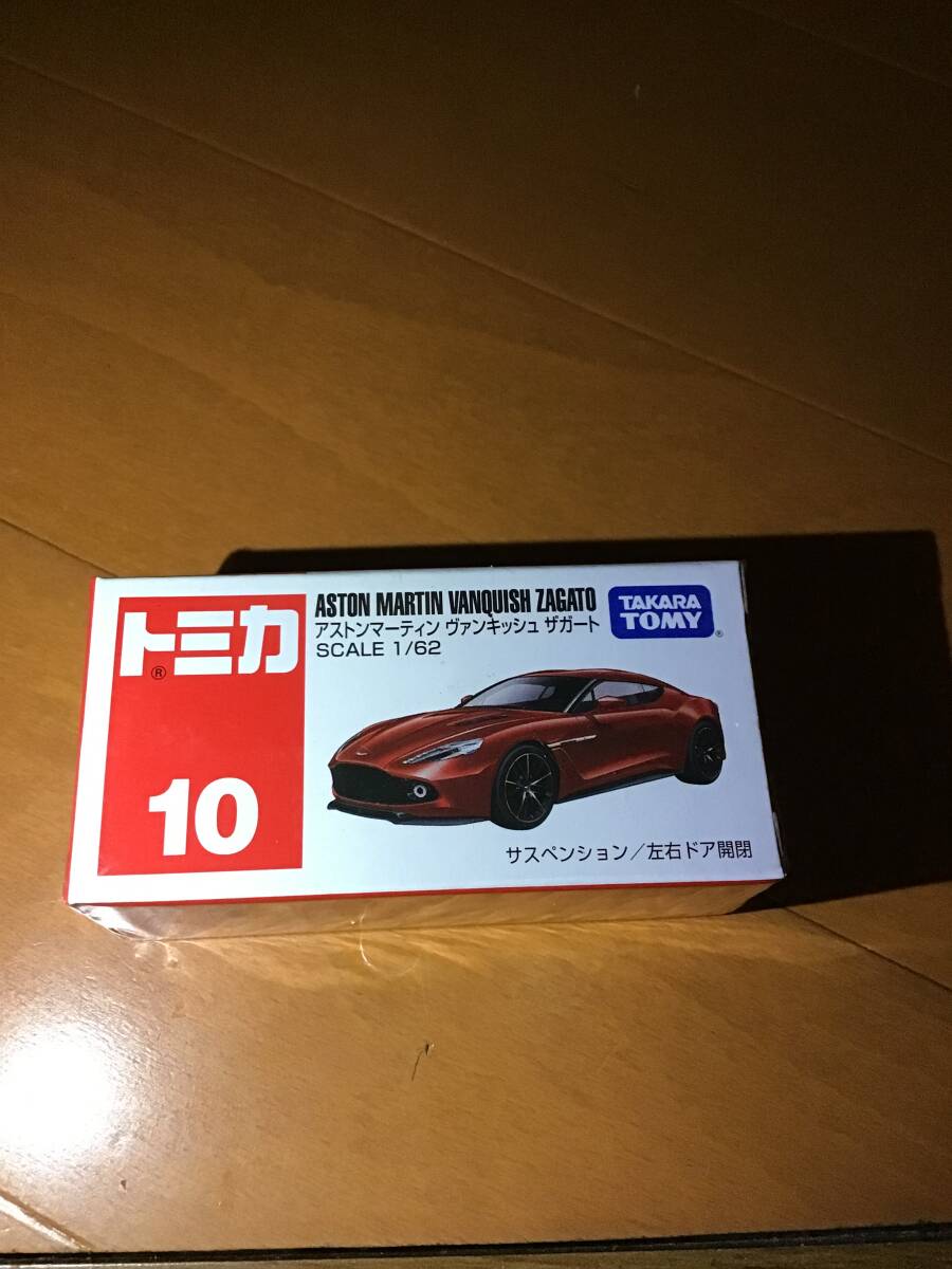 未開封 未使用 絶版 トミカ tomica アストンマーティン ヴァンキッシュ ザガード 廃盤 赤箱 トミカ 10 ミニカー ミニチュア 拍卖