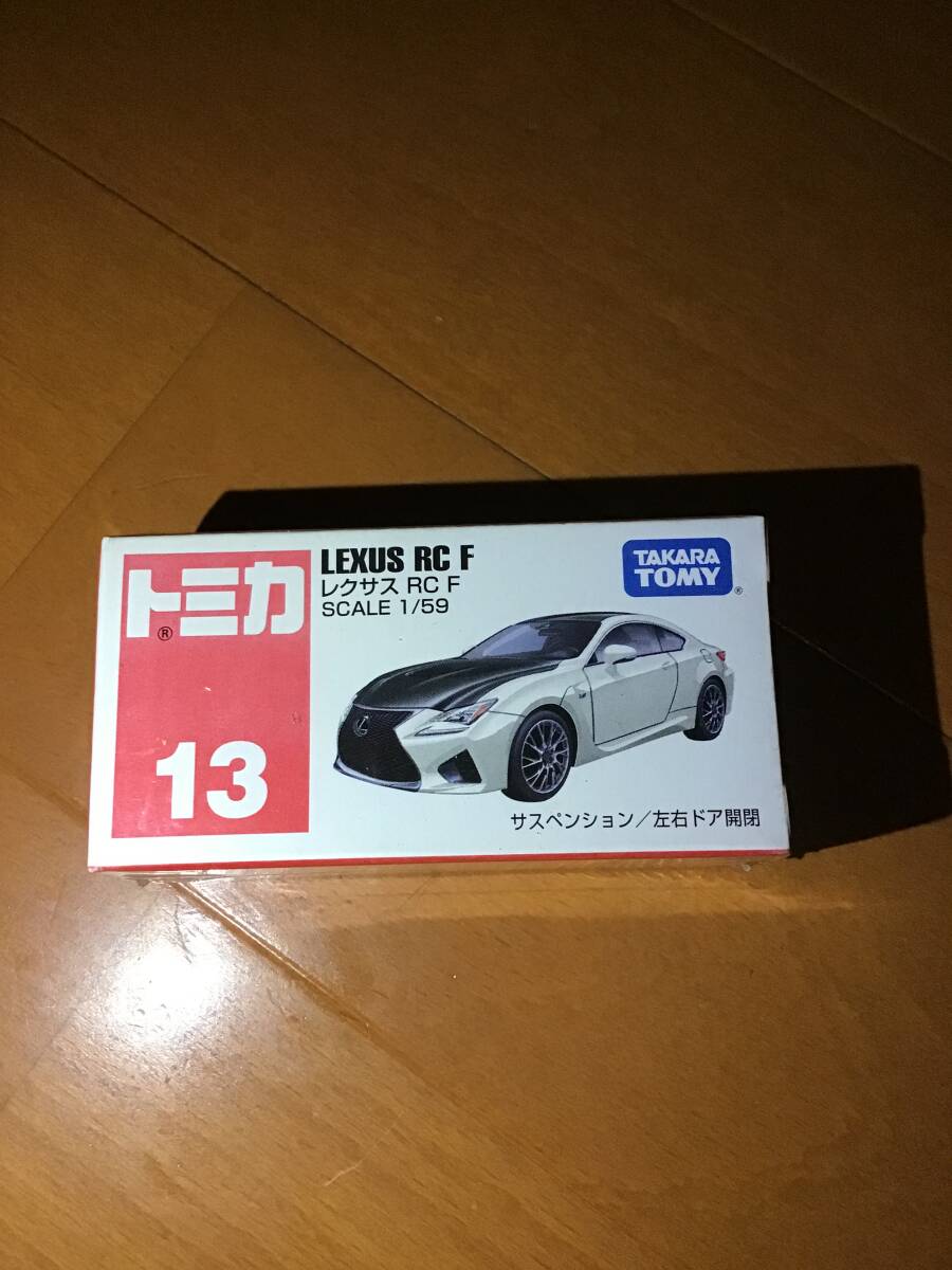 未開封 未使用 絶版 トミカ tomica レクサス RC F 廃盤 赤箱 トミカ 13 ミニカー ミニチュア 拍卖