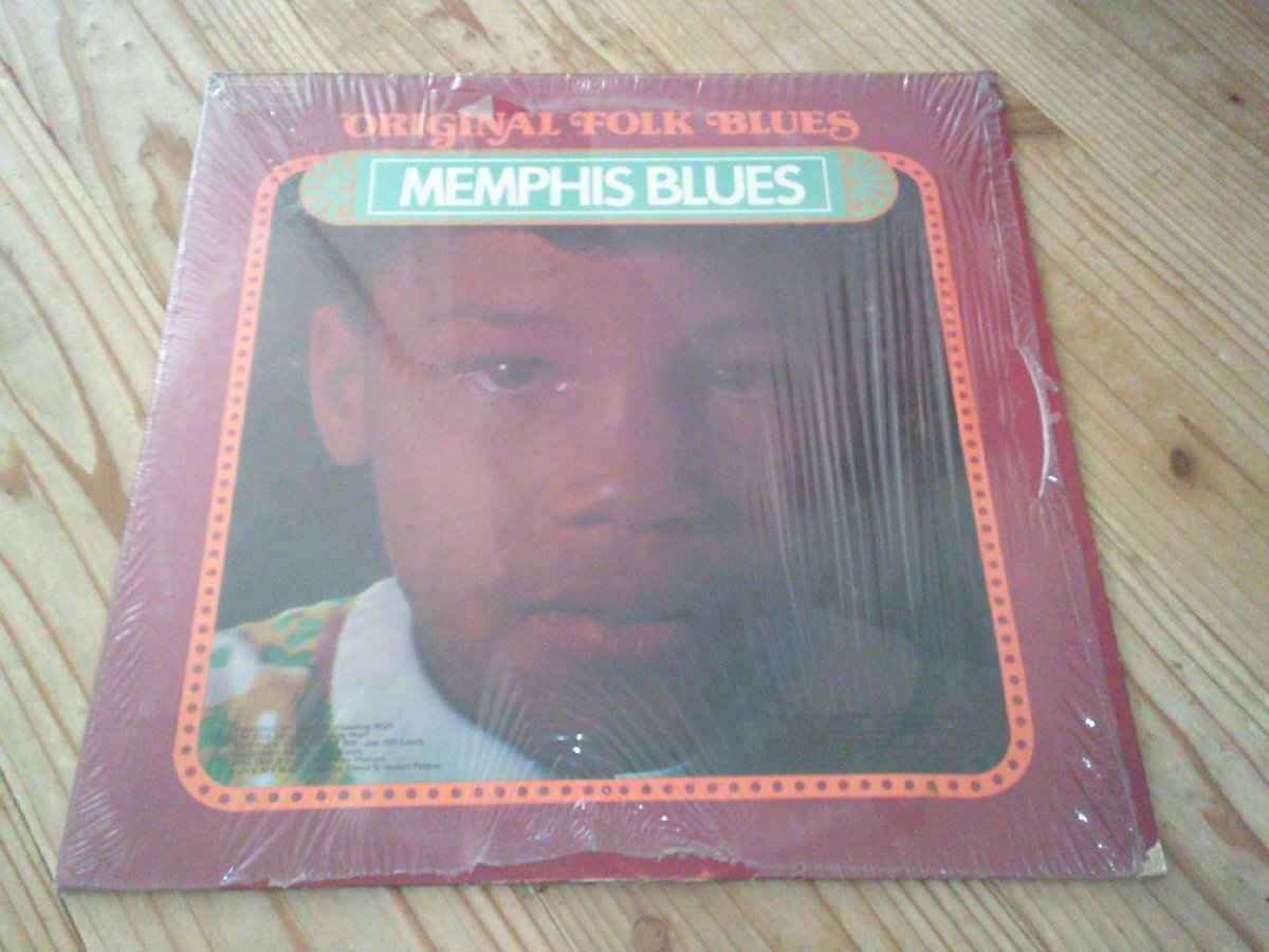 LP:ORIGINAL FOLK BLUES MEMPHIS BLUES :Howlin' Wolf Bobby Bland Walter Horton:US盤:シュリンク付:メンフィス・ブルース拍卖