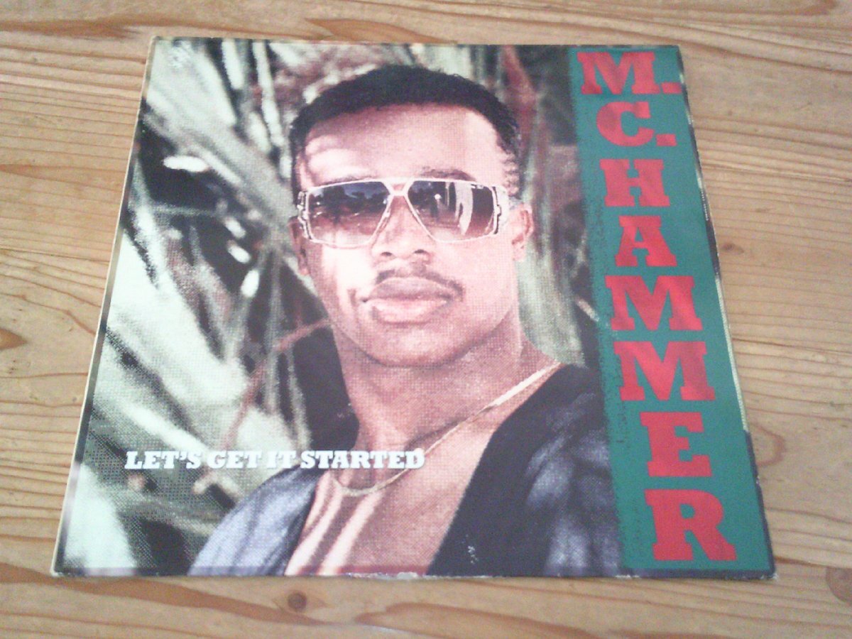 ●即決!LP:M.C.HAMMER LET'S GET IT STARTED MCハマー:UK盤拍卖