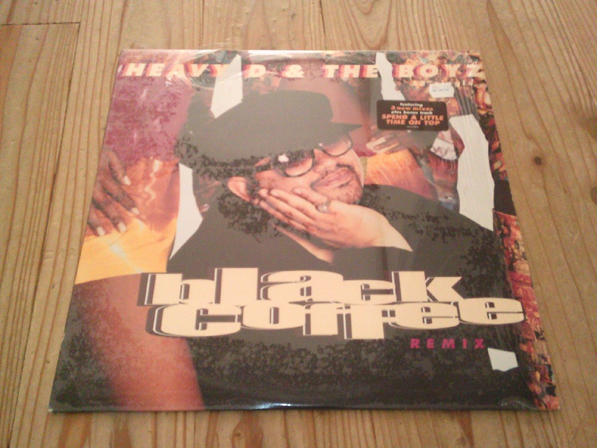 12'LP:HEAVY D & THE BOYZ BLACK COFFEE REMIX ヘヴィ・D:シュリンク付:US盤拍卖