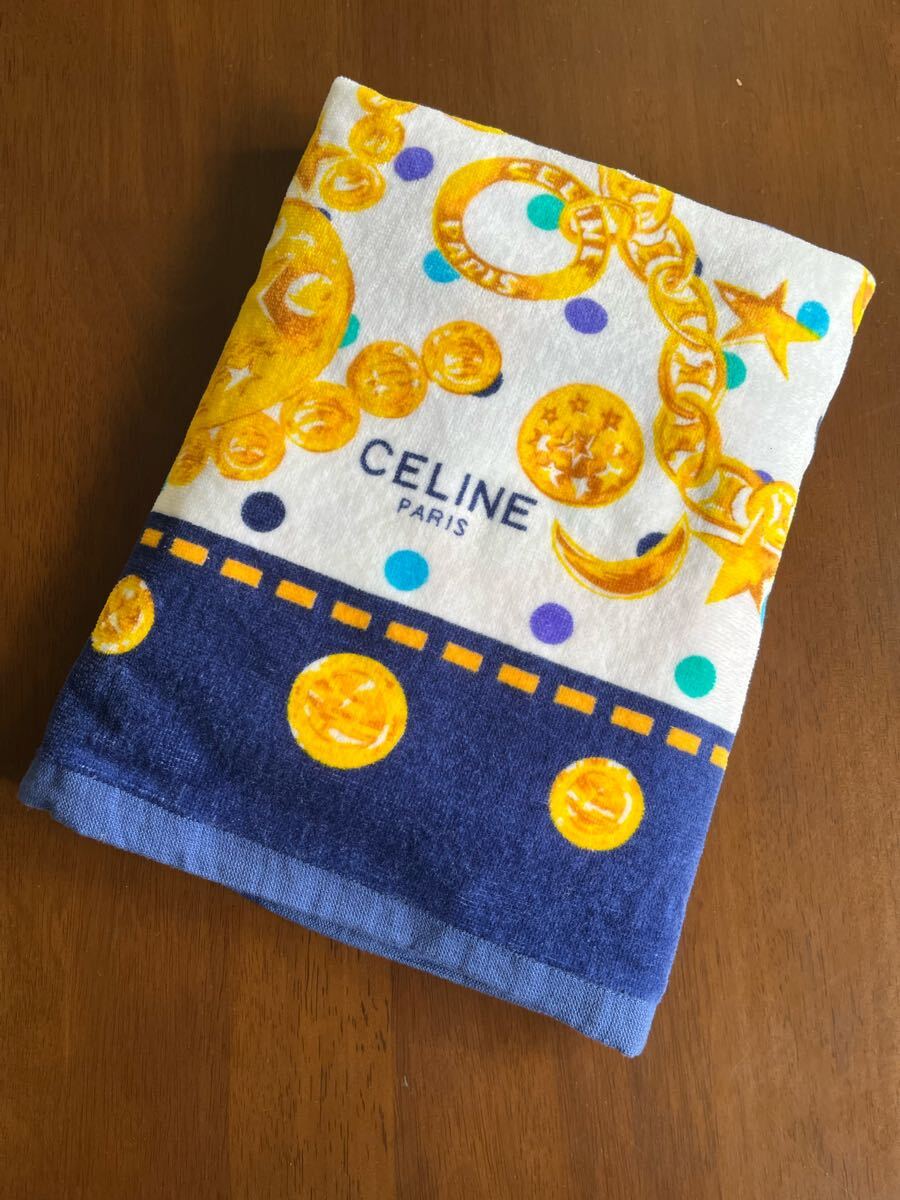 【 CELINE】セリーヌ バスタオル(60cm×120cm)綿100%日本製シャーリング加工(商社 セルコン取り扱い商品)拍卖