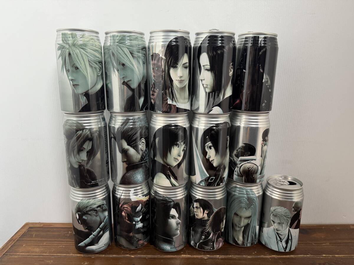 ファイナルファンタジー7 FINAL FANTASY Ⅶ ポーション Potion 空き缶 16本まとめて拍卖