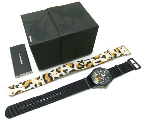 新品★JAM HOME MADE ジャムホームメイド★SECRET MICKEY WATCH ディズニー ミッキー 自動巻き オートマチック 腕時計拍卖