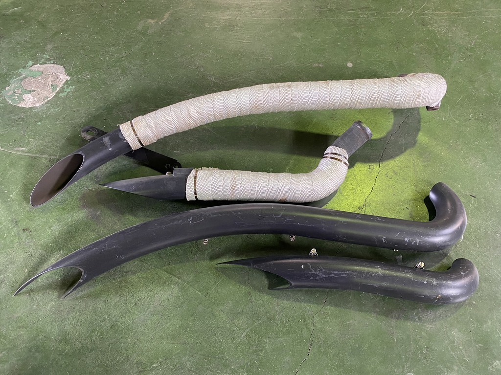 § ハーレーダビッドソン フルエキゾーストマフラー メーカー不明 Bassani ラジアルスイーパー? XL1200X外し 送料無料! 群馬発(A29)拍卖