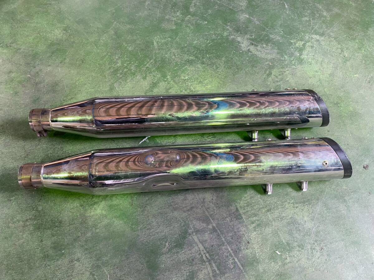 § ハーレーダビッドソン ツーリング サイレンサー【050619/050620】FLHRS1450外し? 送料無料! 群馬発(A97)拍卖