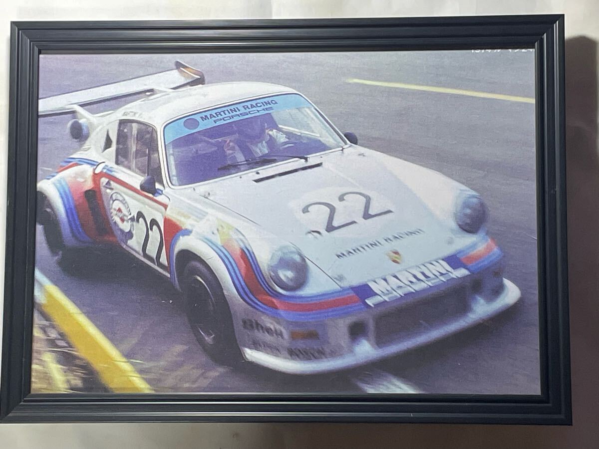「ポルシェ911カレラRSRターボ」A4サイズ 1974 ル・マン24時間拍卖