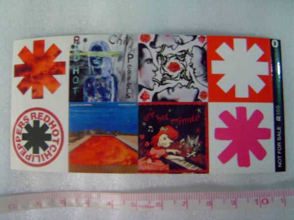 ★非売品 レッドホットチリペッパーズ ステッカー レッチリ シールRED HOT CHILI PEPPERS拍卖