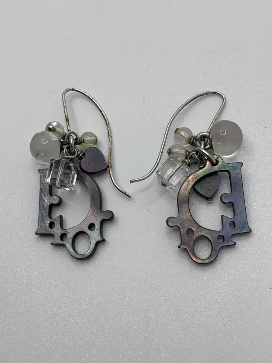 中古ピアス Dior ロゴ 700366拍卖