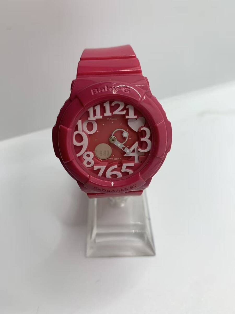 中古腕時計 カシオ CASIO BABY-G ピンク 802406拍卖