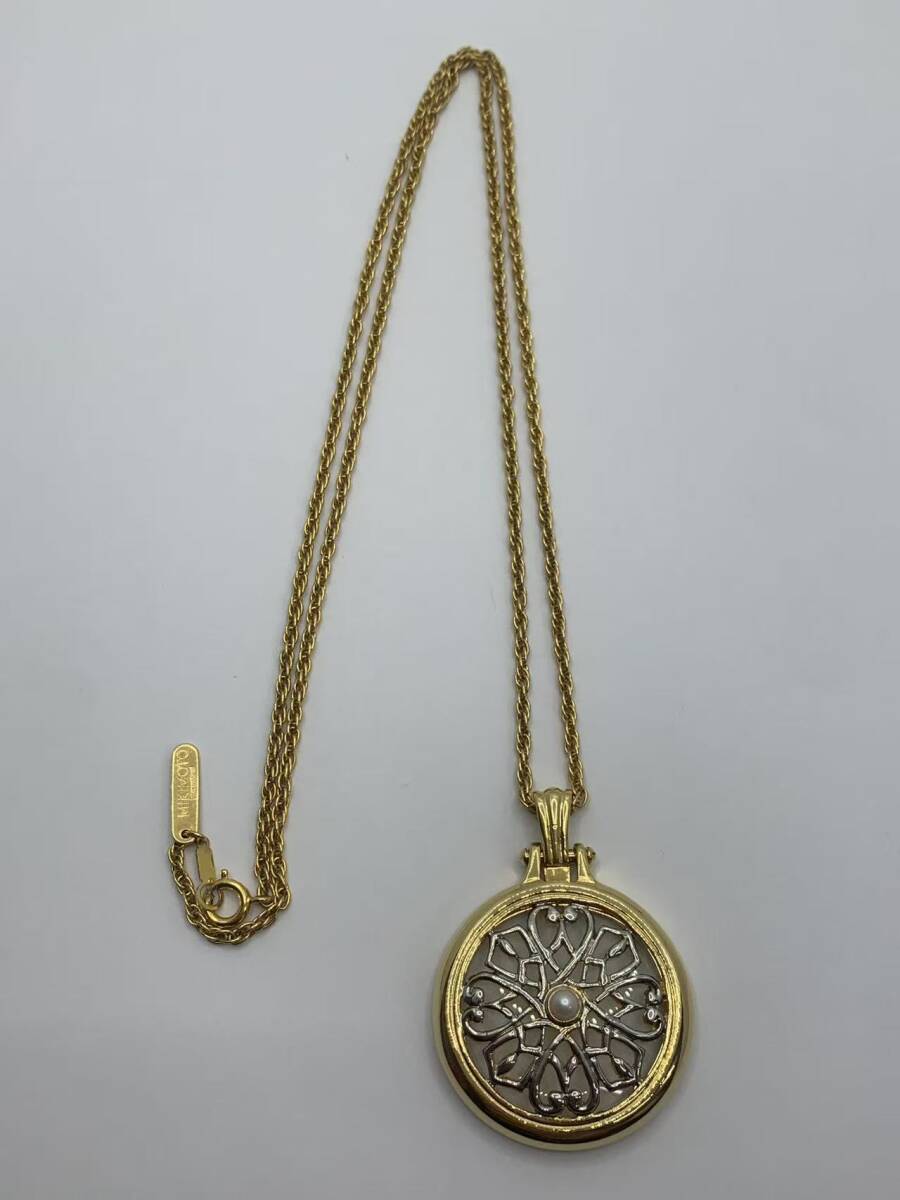 中古 MIKIMOTO パールネックレス 虫眼鏡 993525拍卖