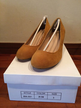 再↓秋★VISビス★juzeジュゼ★人気スエード調美脚プレーンパンプス S 新品 マスタード カラーパンプス 拍卖