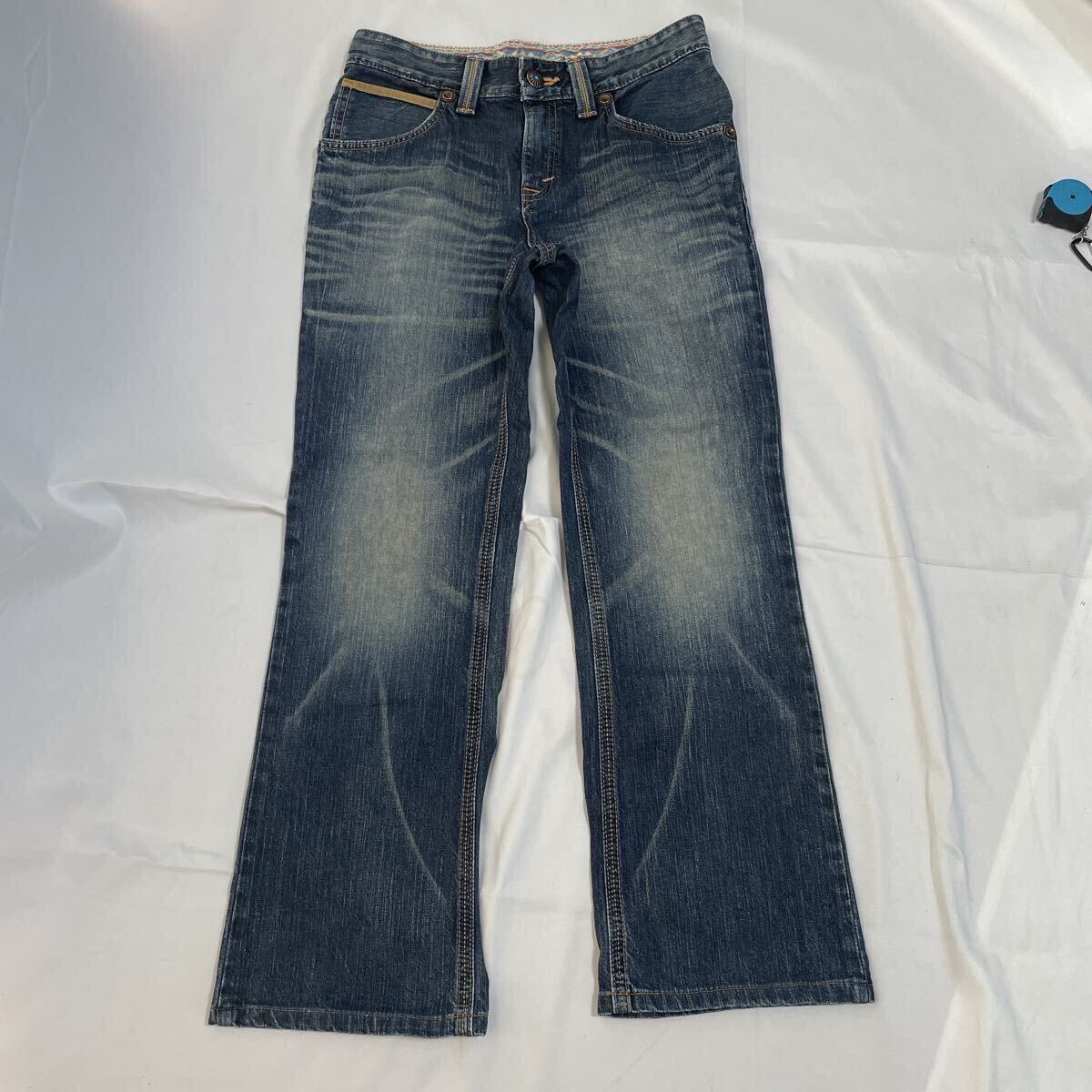 送料無料!EDWIN エドウィン 441XVS ウエスタン 28 デニムパンツ ジーンズ 色落ち加工拍卖