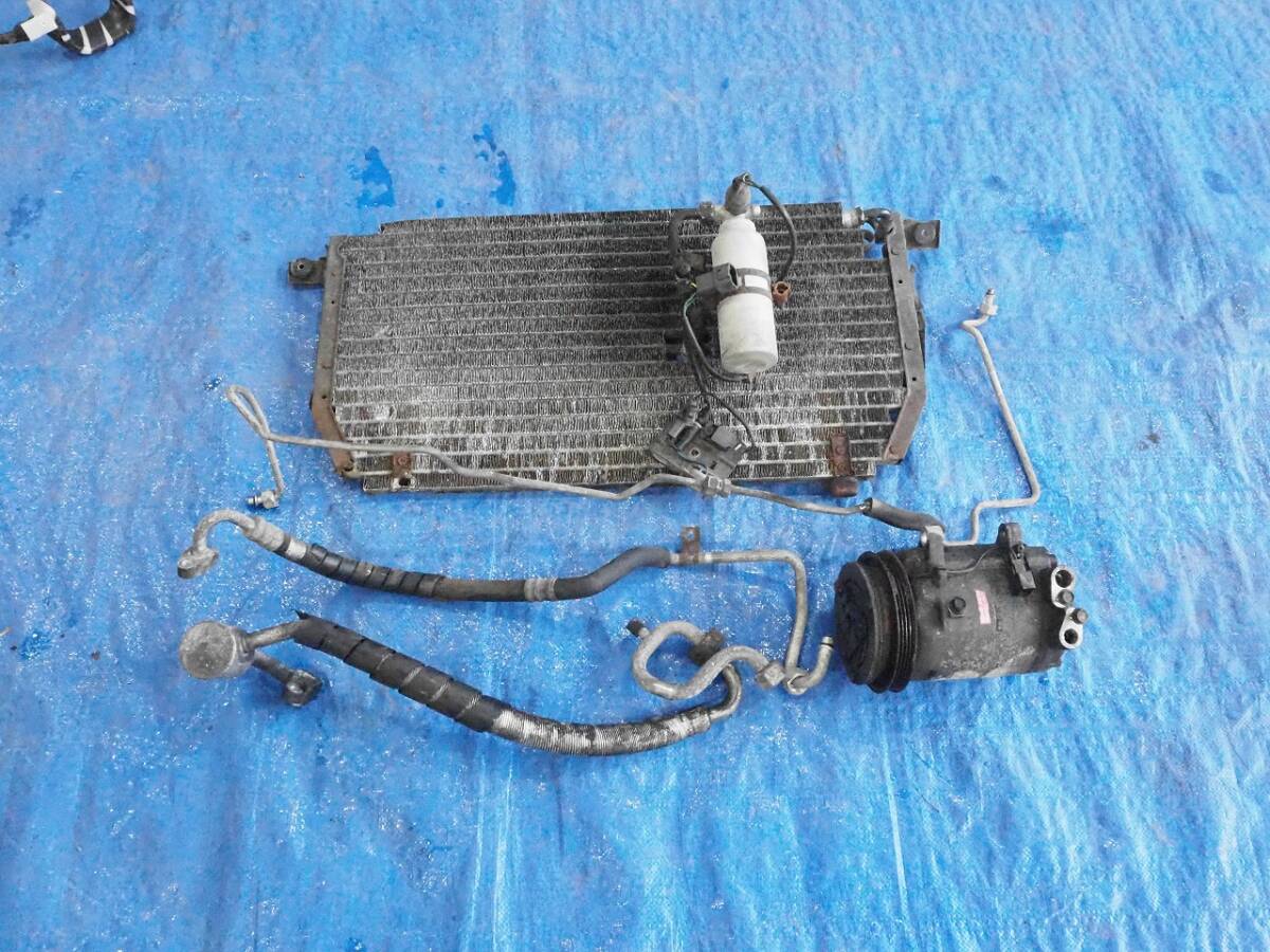 S13シルビア 【 エアコン ホース リキッドタンク コンデンサー 配管 コンプレッサー 】 日産 純正 RPS13 PS13 シルビア CA18DET 180SX AD18拍卖