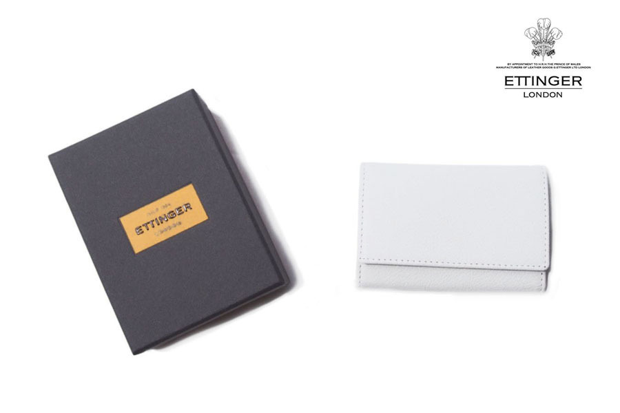 送料無料★新品|未使用|エッティンガー|ETTINGER|6フックキーケース|CAPRA WHITE拍卖