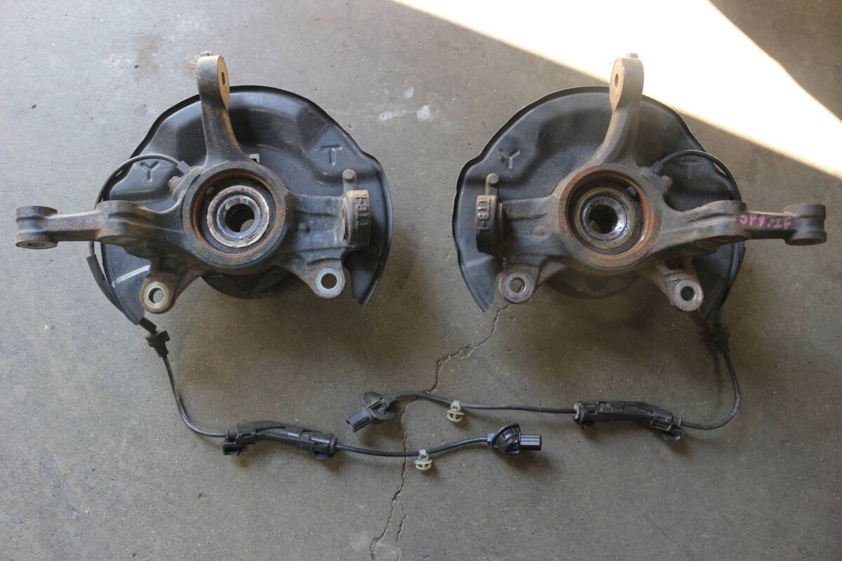 ★ホンダ N-BOX カスタム 4WD JF2にて フロントハブベアリング ナックル 左右ASSY ABSセンサー付 拍卖