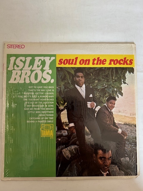 ■USオリジ■ISLEY BROTHERS-アイズレー・ブラザーズ/SOUL ON THE ROCKS 1967年 米TAMLA 深溝 シュリンク準美品!拍卖