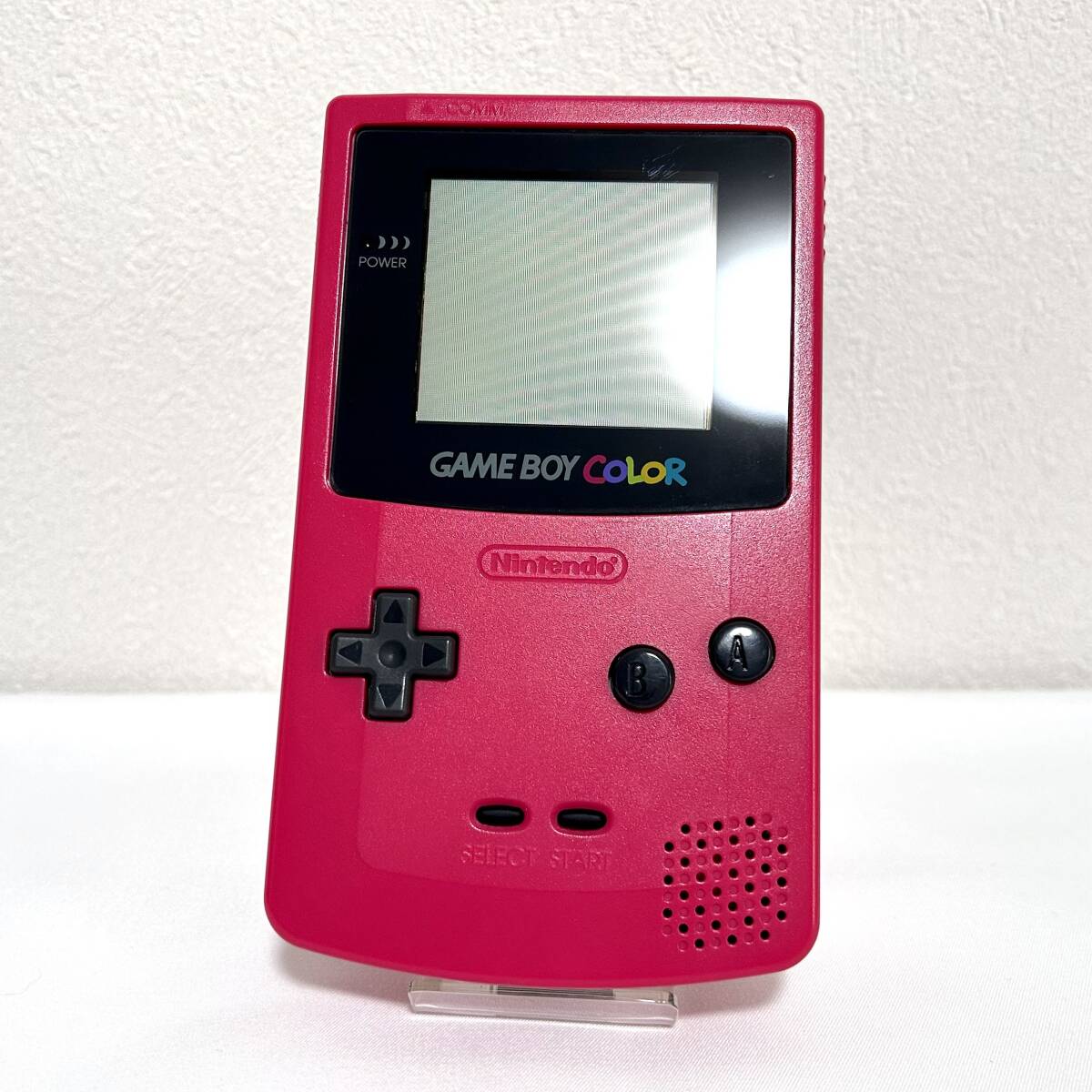 美品 ゲームボーイカラー 本体 レッド 動作OK拍卖