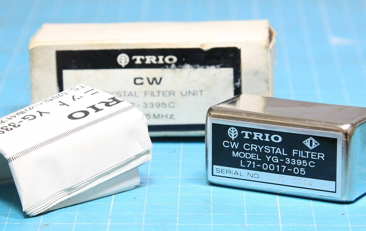 ★TRIO/KENWOOD★YG-3395C★CWフィルター★TS-520/R-599/JR-599etc★トリオ/ケンウッド★未使用★⑦拍卖