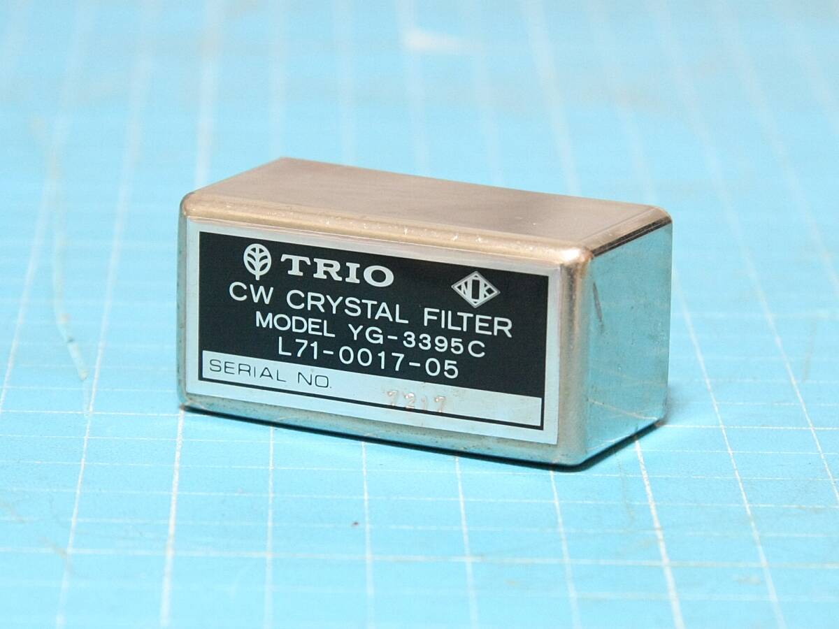 ★TRIO/KENWOOD★YG-3395C★CWフィルター★TS-520/R-599/JR-599etc★トリオ/ケンウッド★USED★⑥拍卖