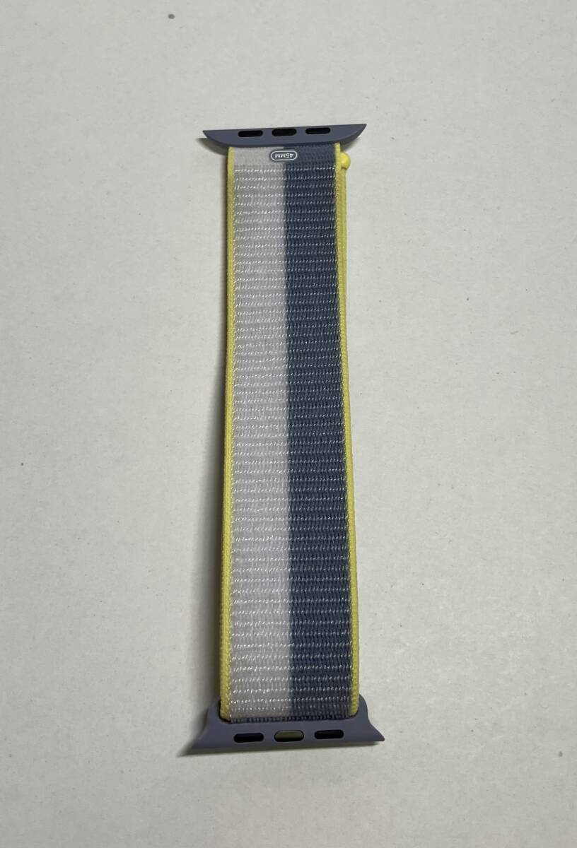 展示デモモデル 純正 Apple Watch 45mmケース用バンド スポーツループ アップルウォッチバンド(42mm/44mm/45mm/49mm対応) ⑦拍卖