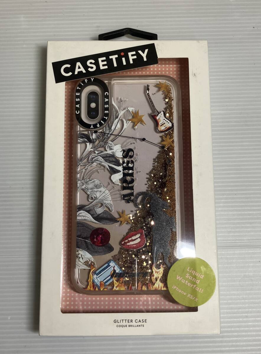 新品未開封 CASETIFY iPhone X/XS ケース 森星×Casetifyのコラボレーションケース 星座 コレクション(おひつじ座/Aries) 拍卖