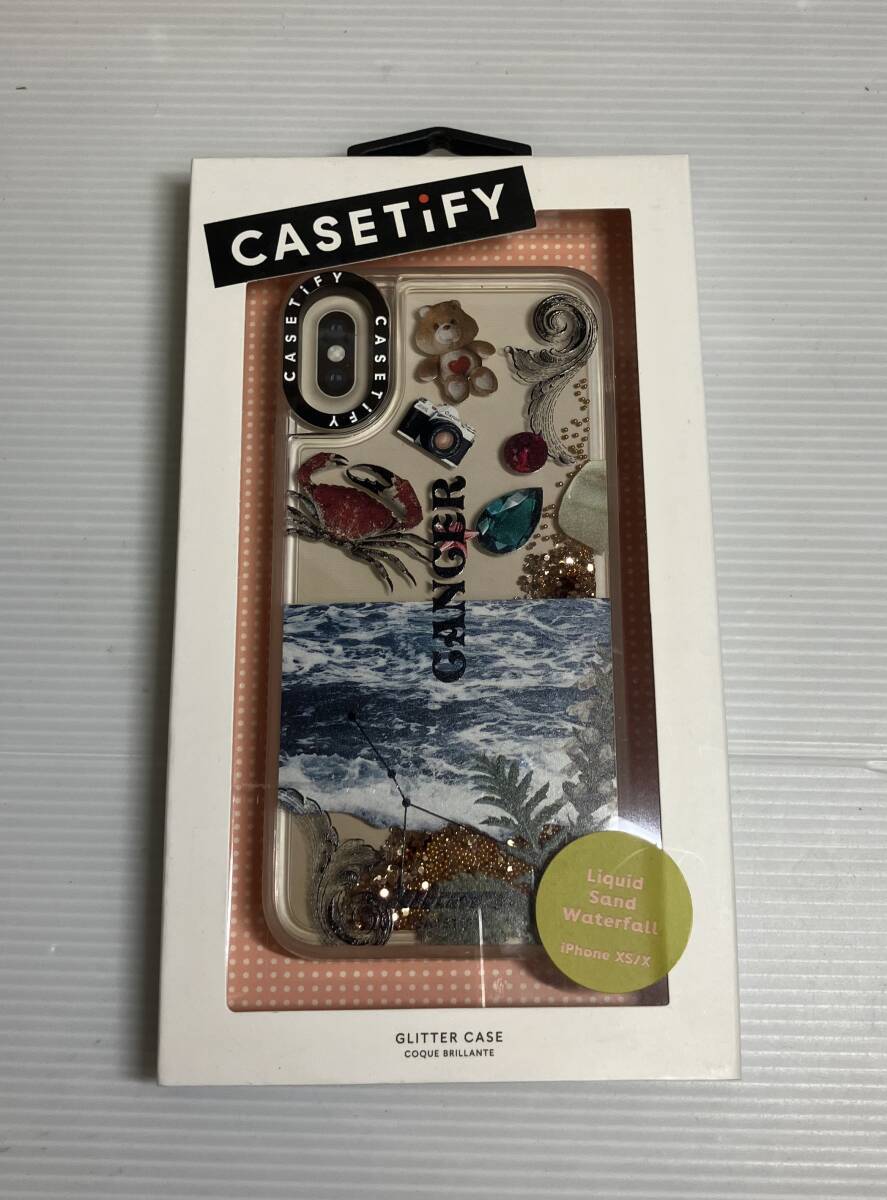 新品未開封 CASETIFY iPhone X/XS ケース かに座 Cancer森星×Casetifyのコラボレーションケース 星座 コレクション拍卖