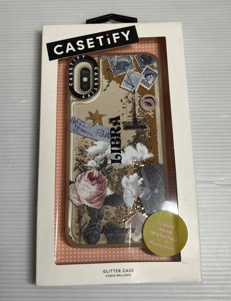 新品未開封 CASETIFY iPhone X/XS ケース(てんびん座 Libra) 森星×Casetifyのコラボレーションケース 星座 コレクション拍卖
