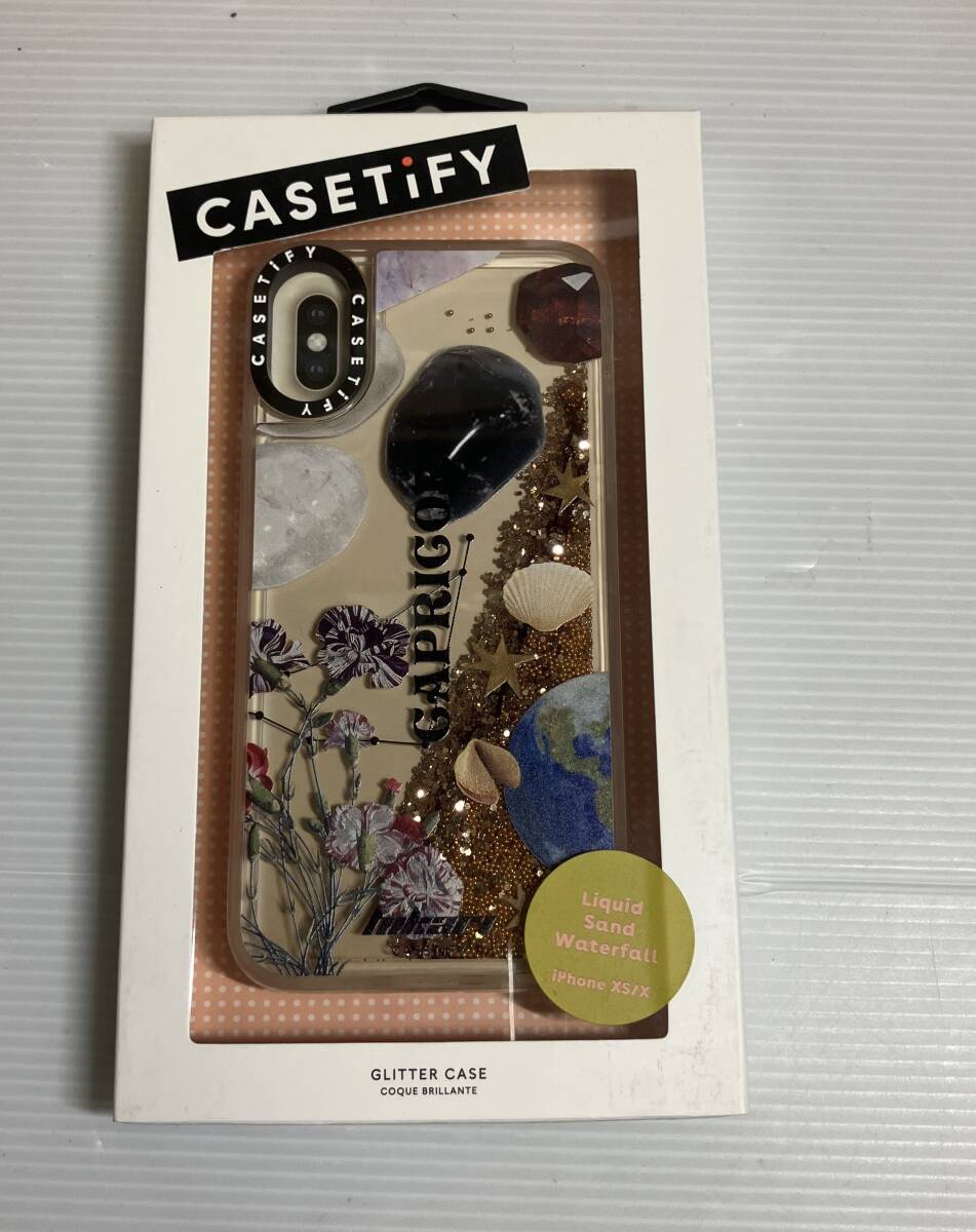 新品未開封 CASETIFY iPhone X/XS ケース やぎ座 Capricorn 森星×Casetifyのコラボレーションケース 星座 コレクション拍卖