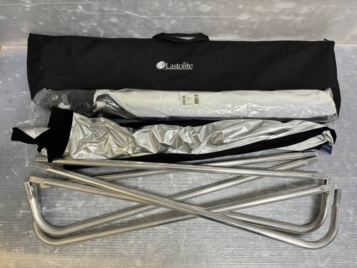 □ O299 □ スカイライト Skylite ラストライト Lastolite PRO 1 1/4 LR81207 SILVER WHT FABRIC 1.1×2m ディフューザー 拍卖