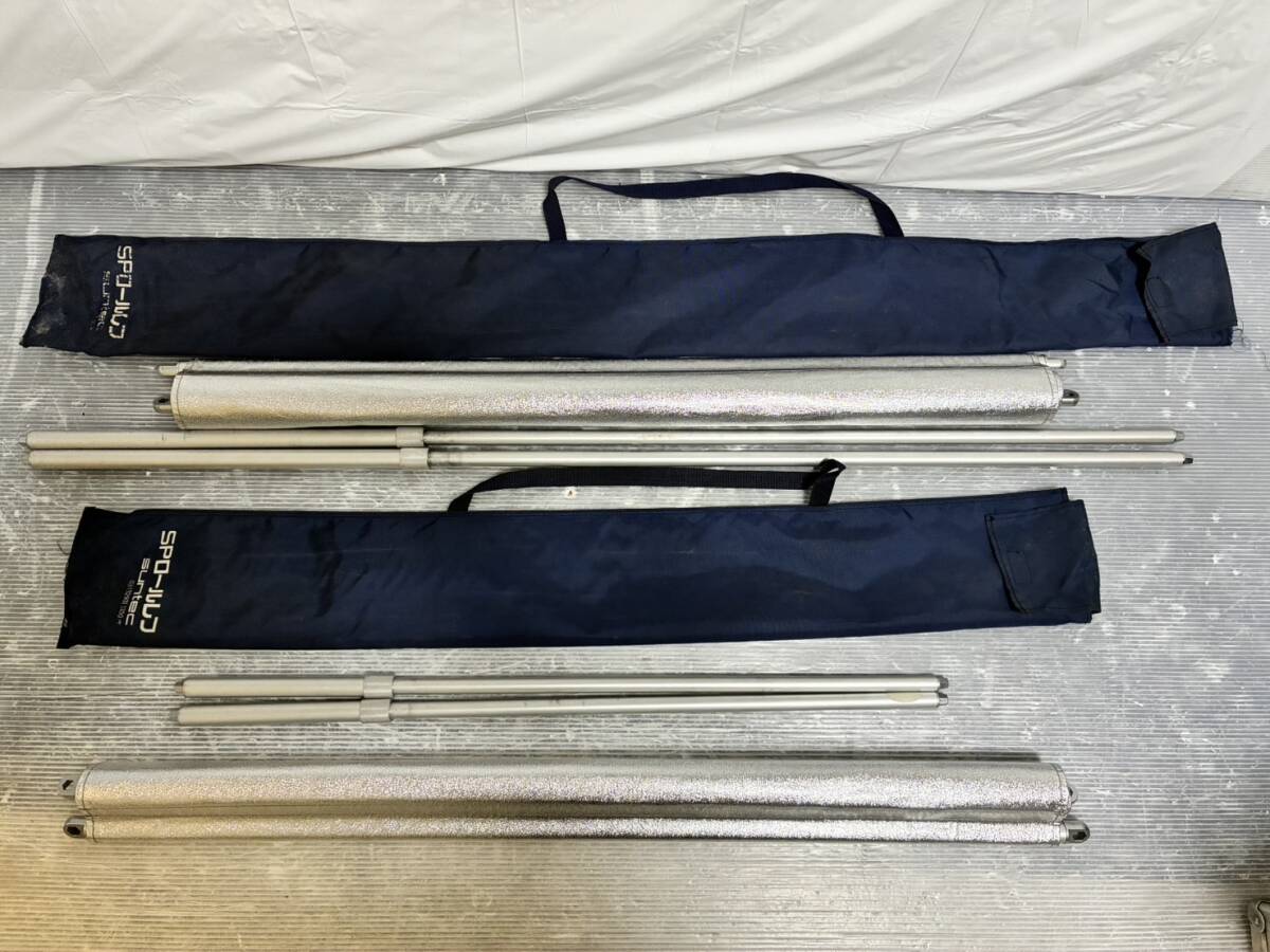 □ O305 □ Suntec サンテック SPロールレフ 2点まとめ レフ板 撮影器具 117×95cm / 96×74cm拍卖