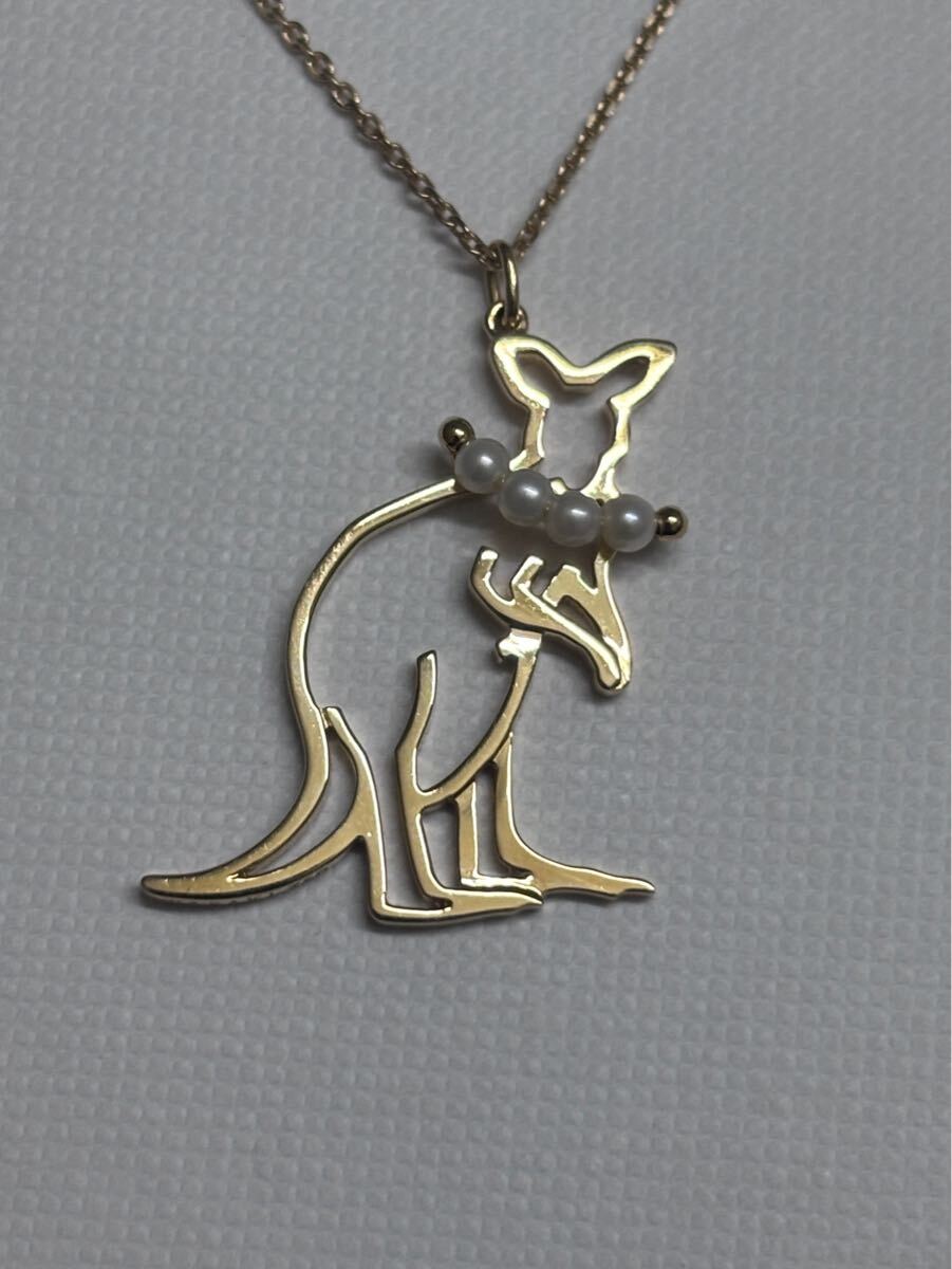 田崎真珠 タサキ TASAKI K18 カンガルー ベビーパールペンダントトップ拍卖